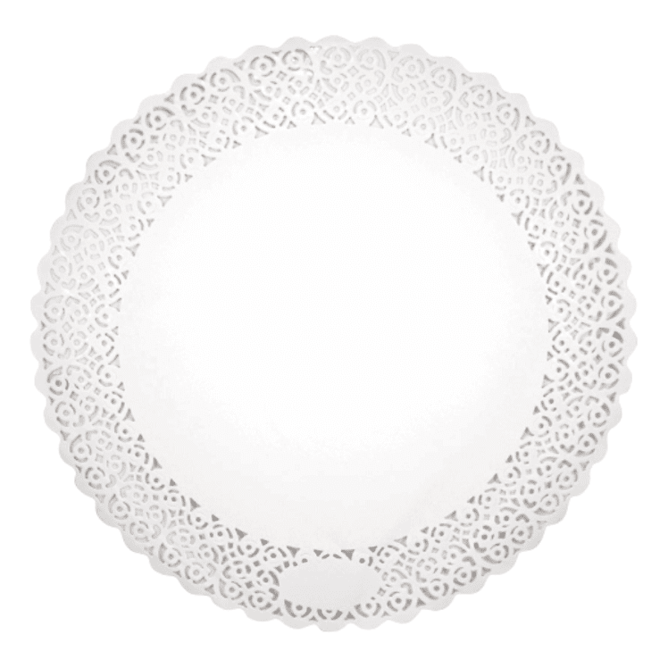 Carte Pizzo Rotonde - 100pz