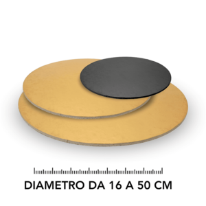 Dischi oro/nero lisci - 10 kg.